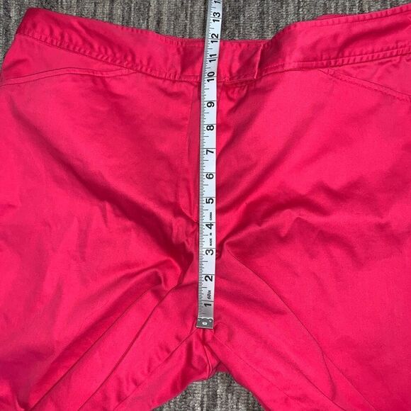 East 5th Women's 16 Secretly Slender Pink Cropped Pull on Pants High Rise - Picture 6 of 8